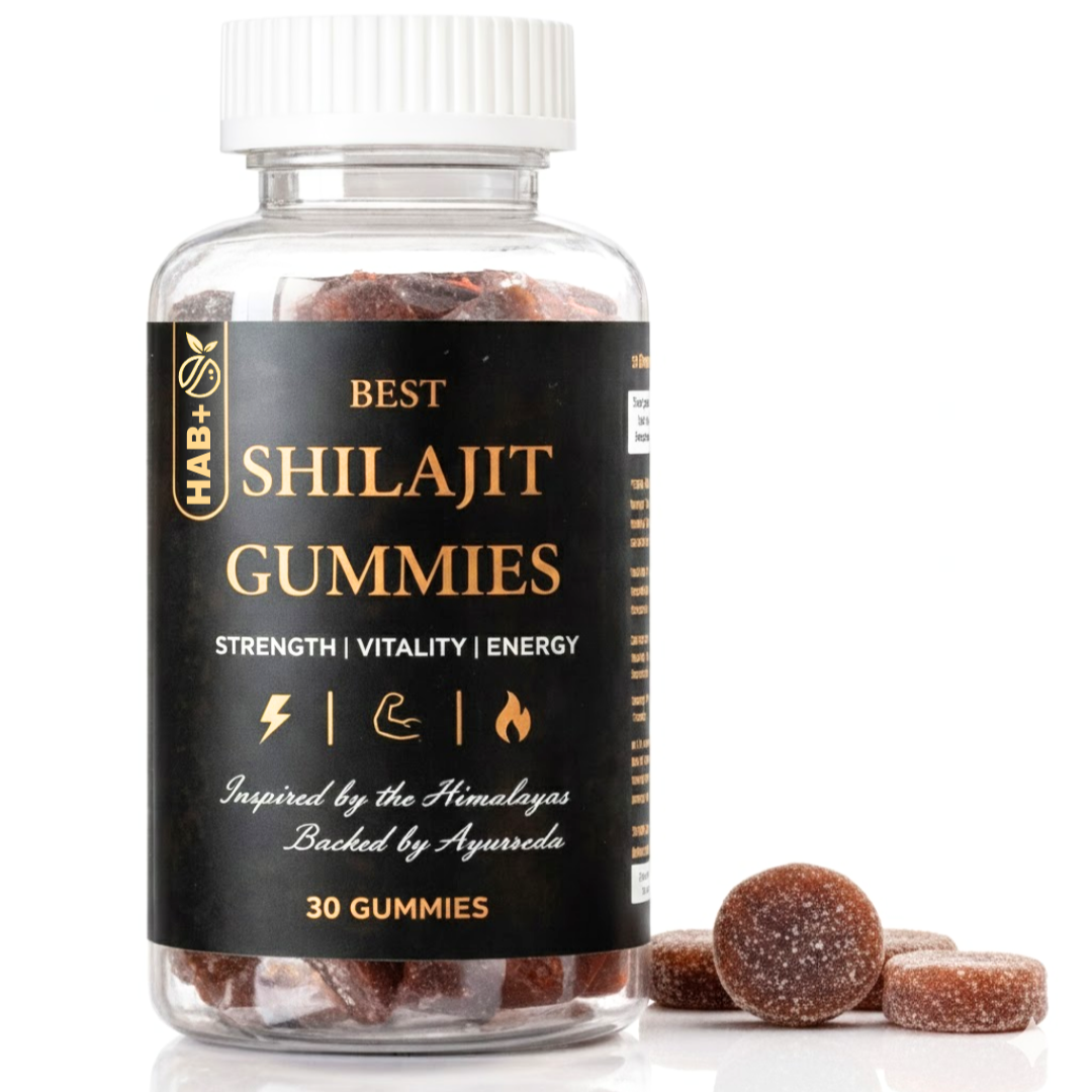 Shilajit gummies front view
